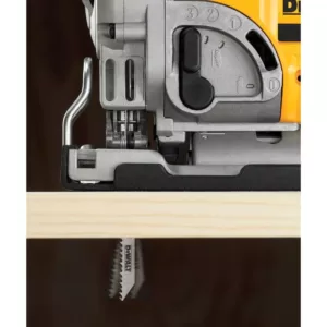 DEWALT 20-Volt MAX Cordless Jig Saw (Tool-Only) with General Purpose T-Shank Jig Saw Blade Set (10-Pack)