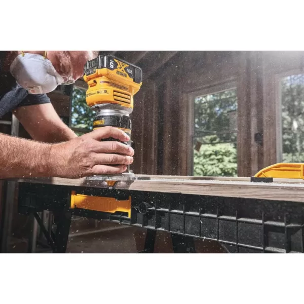 DEWALT 20-Volt MAX XR Cordless Brushless Jigsaw with Brushless Router