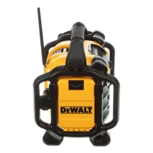 DEWALT 20-Volt MAX Worksite Radio with built-in Charger