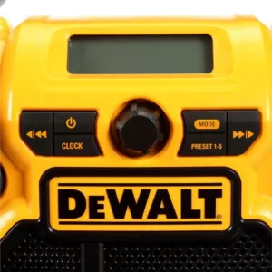 DEWALT 20-Volt MAX Compact Corded / Cordless Worksite Radio