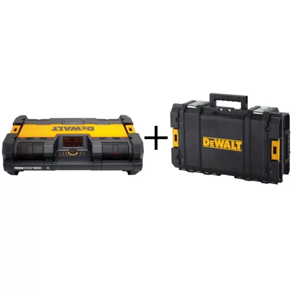 DEWALT ToughSystem Music and Charger with Bonus Toolbox