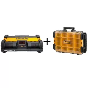 DEWALT ToughSystem Music and Charger with Bonus Organizer