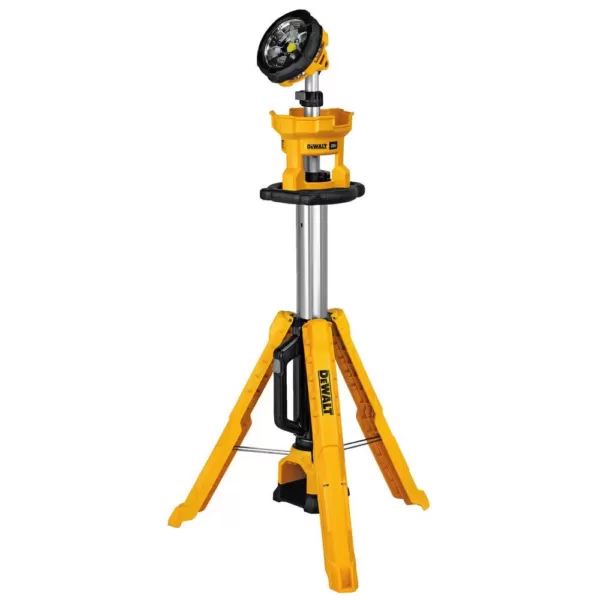 DEWALT 20-Volt MAX 3000-Lumen Tripod Light with (1) 20-Volt Battery 5.0Ah