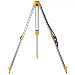 DEWALT 20-Volt Lithium-Ion Red Rotary Laser Level with Bonus Construction Tripod