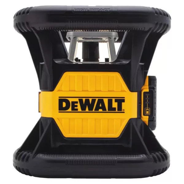 DEWALT 20-Volt MAX Lithium-Ion Red Rotary Green Laser Level, 20-Volt Battery 2Ah, Charger, TSTAK Storage Case, & Bonus Stand