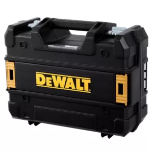 DEWALT 12-Volt MAX Lithium-Ion 100 ft. Green Self-Leveling 2-Spot & Cross Line Laser with Battery 2Ah, Charger, & TSTAK Case