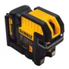 DEWALT 12-Volt MAX Lithium-Ion 100 ft. Red Self-Leveling 5-Spot & Cross Line Laser Level with (4) AA Batteries & TSTAK Case