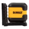 DEWALT 40 ft. Red Self-Leveling Cross Line Laser Level with (2) AA Batteries & Case