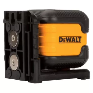 DEWALT 55 ft. Green Self-Leveling Cross Line Laser Level with (2) AA Batteries & Case