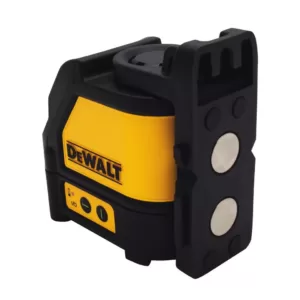 DEWALT Green Cross Line Laser Level with Bonus Stud Finder