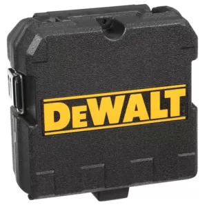 DEWALT 165 ft. Red Self-Leveling Cross-Line Laser Level with (3) AA Batteries & Case