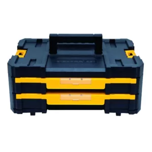 DEWALT 12-Volt MAX Li-Ion 165 ft. Green Self-Leveling Cross-Line Laser Level with Bonus Small Parts & Tool Storage Organizer