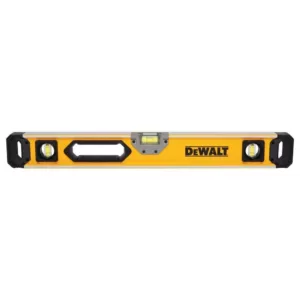 DEWALT 24 in. Magnetic Heavy Duty Box Beam Level