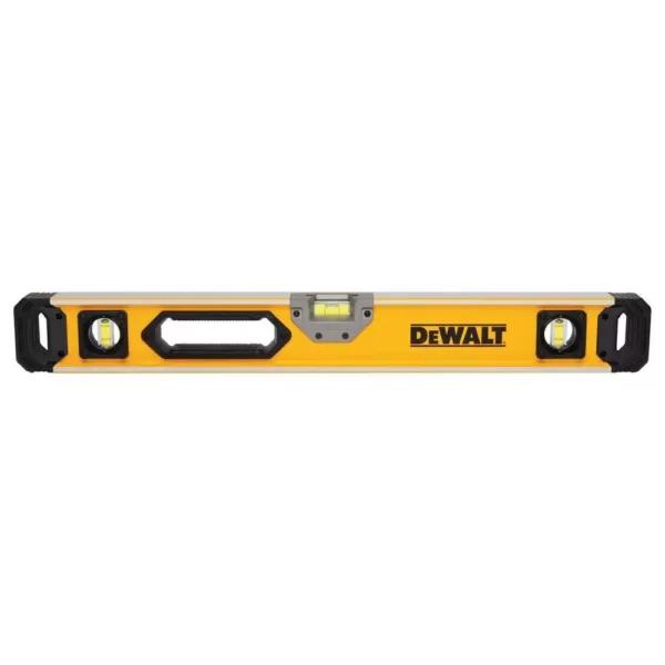 DEWALT 24 in. Magnetic Heavy Duty Box Beam Level