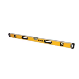 DEWALT 48 in. Non-Magnetic Box Beam Level with Bonus 9 in. Torpedo Level