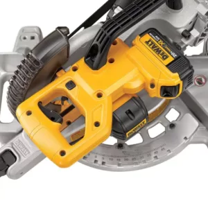 DEWALT 20-Volt MAX Cordless 7-1/4 in. Sliding Miter Saw with (1) 20-Volt Battery 4.0Ah