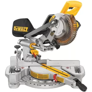 DEWALT 20-Volt MAX Cordless 7-1/4 in. Sliding Miter Saw with (1) 20-Volt Battery 4.0Ah & Cordless Jigsaw