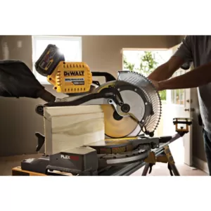 DEWALT FLEXVOLT 120-Volt MAX Lithium-Ion Cordless Brushless 12 in. Miter Saw with AC Adapter (Tool-Only)