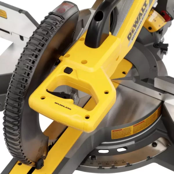 DEWALT FLEXVOLT 120-Volt MAX Lithium-Ion Cordless Brushless 12 in. Miter Saw with AC Adapter (Tool-Only)