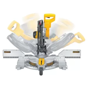 DEWALT 15 Amp Corded 12 in. Double-Bevel Compound Miter Saw