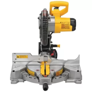 DEWALT 15 Amp Corded 10 in. Compound Single Bevel Miter Saw