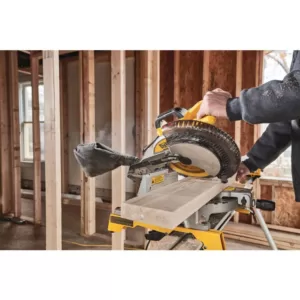 DEWALT 15 Amp Corded 10 in. Compound Single Bevel Miter Saw