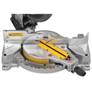 DEWALT 15 Amp Corded 10 in. Compound Single Bevel Miter Saw with Bonus Heavy-Duty Miter Saw Stand