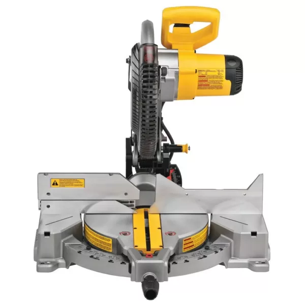 DEWALT 15 Amp Corded 12 in. Single Bevel Compound Miter Saw