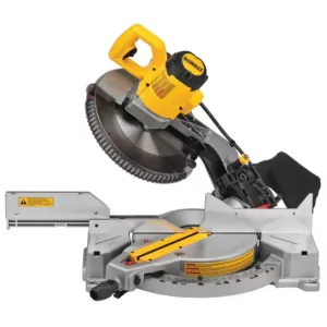 DEWALT 15 Amp Corded 12 in. Single Bevel Compound Miter Saw