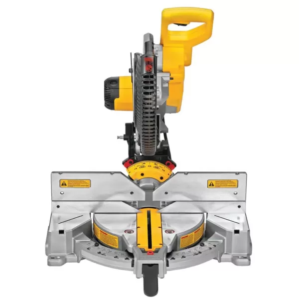 DEWALT 15 Amp Corded 12 in. Compound Double Bevel Miter Saw