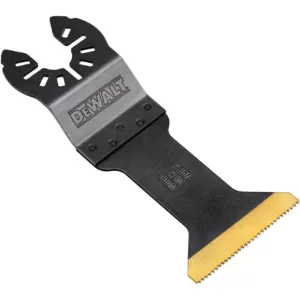 DEWALT Wide Titanium Oscillating Wood with Nail Blade