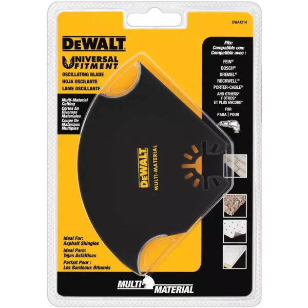 DEWALT Oscillating Multi-Material Blade