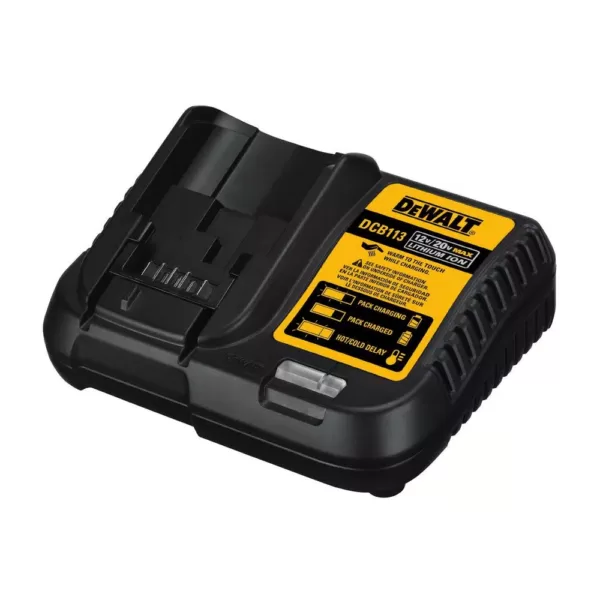 DEWALT ATOMIC 20-Volt MAX Cordless Brushless Oscillating Multi-Tool with (1) 20-Volt Battery 4.0Ah & Charger