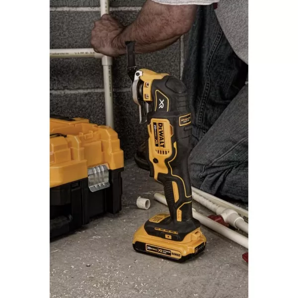 DEWALT 20-Volt MAX XR Cordless Brushless Oscillating Multi-Tool with (1) 20-Volt 6.0Ah Battery