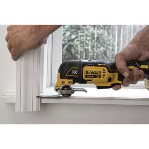 DEWALT 20-Volt MAX XR Cordless Brushless Oscillating Multi-Tool with (1) 20-Volt 1.5Ah Battery & Charger