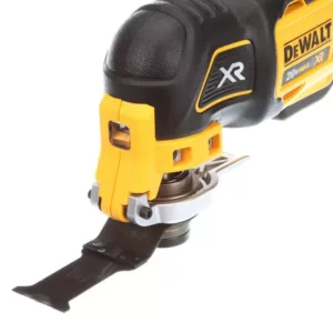 DEWALT 20-Volt MAX XR Cordless Brushless Oscillating Multi-Tool with (1) 20-Volt 2.0Ah Battery & Charger