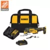 DEWALT 20-Volt MAX XR Cordless Brushless 3-Speed Oscillating Multi-Tool with (1) 20-Volt 1.5Ah Battery & Charger