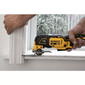 DEWALT 20-Volt MAX XR Cordless Brushless 3-Speed Oscillating Multi-Tool with (1) 20-Volt 1.5Ah Battery & Charger