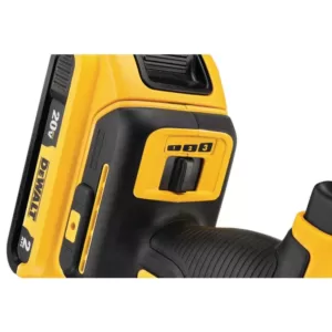 DEWALT 20-Volt MAX XR Cordless Brushless 3-Speed Oscillating Multi-Tool with (1) 20-Volt 2.0Ah Battery & 5 in. Sander