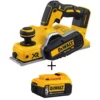 DEWALT 20-Volt MAX XR Cordless Brushless 3-1/4 in. Planer with (1) 20-Volt 5.0Ah Battery