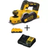 DEWALT 20-Volt MAX XR Cordless Brushless 3-1/4 in. Planer with (1) 20-Volt 3.0Ah Battery & Charger