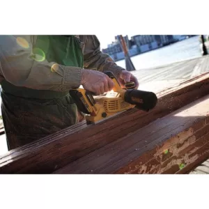 DEWALT 20-Volt MAX XR Cordless Brushless 3-1/4 in. Planer with (1) 20-Volt 2.0Ah Battery