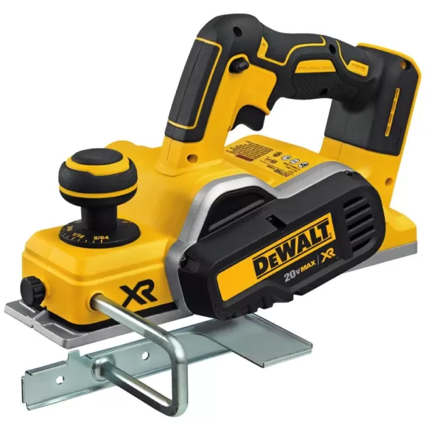 DEWALT 20-Volt MAX XR Cordless Brushless 3-1/4 in. Planer with (1) 20-Volt 2.0Ah Battery