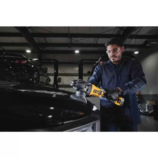 DEWALT 20-Volt MAX XR Cordless Brushless 5 in. Variable Speed Random Orbit Polisher (Tool Only)