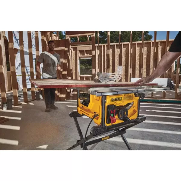 DEWALT 15 Amp Corded 8-1/4 in. Compact Jobsite Tablesaw