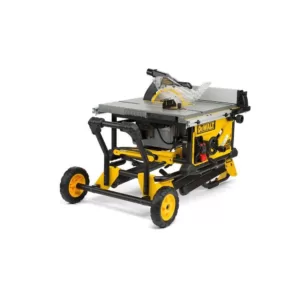 DEWALT 15 Amp Corded 10 in. Job Site Table Saw with Rolling Stand