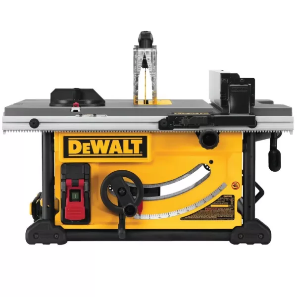 DEWALT 15 Amp Corded 10 in. Jobsite Table Saw with Scissor Stand