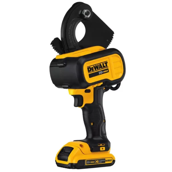 DEWALT 20-Volt MAX Cordless Electrical Cable Cutting Tool with (1) 20-Volt 2.0Ah Battery & Charger