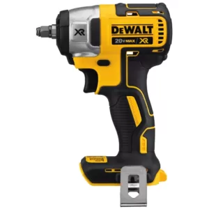 DEWALT 20-Volt MAX XR Cordless Barrel Grip Jigsaw with (1) 20-Volt 2.0Ah Battery & 3/8 in. Impact Wrench