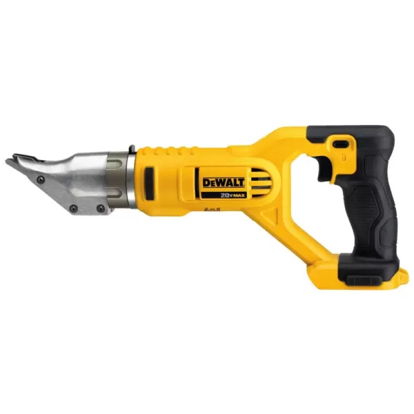 DEWALT 20-Volt MAX Cordless 18-Gauge Swivel Head Shears (Tool-Only)